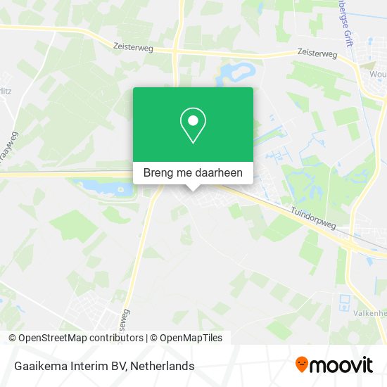 Gaaikema Interim BV kaart