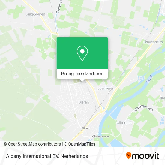 Albany International BV kaart