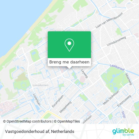 Vastgoedonderhoud af kaart