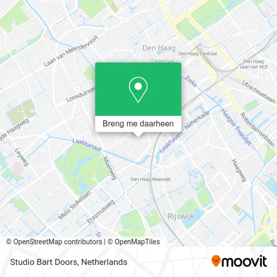 Studio Bart Doors kaart