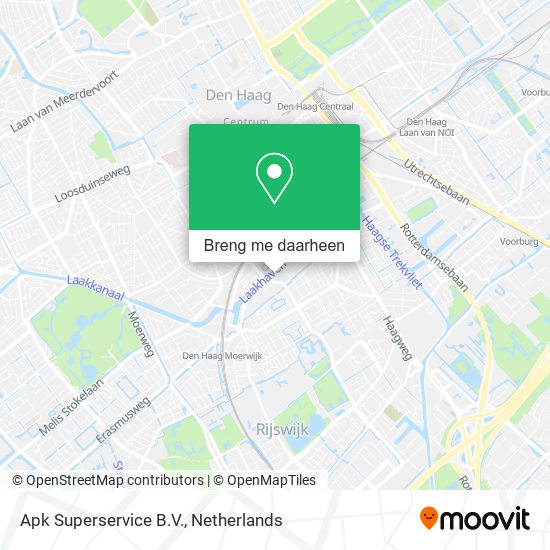 Apk Superservice B.V. kaart