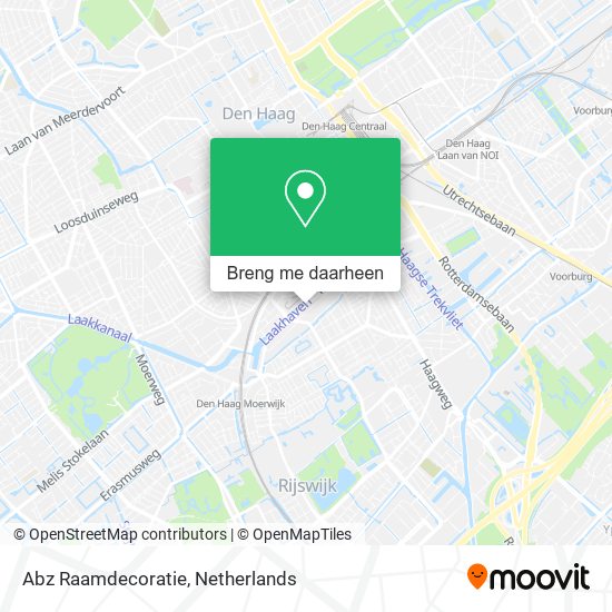 Abz Raamdecoratie kaart