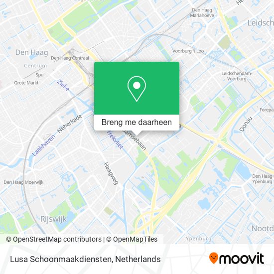 Lusa Schoonmaakdiensten kaart