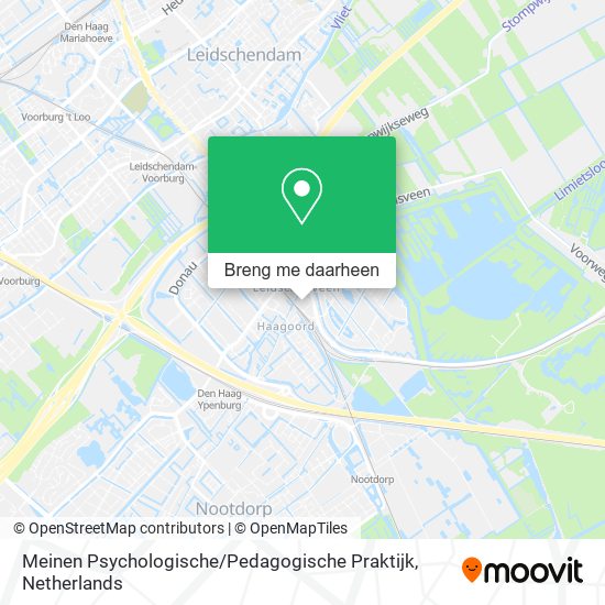 Meinen Psychologische / Pedagogische Praktijk kaart