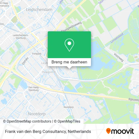 Frank van den Berg Consultancy kaart