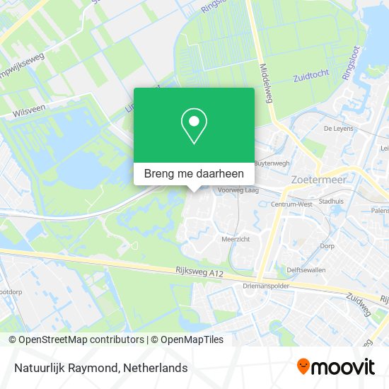 Natuurlijk Raymond kaart