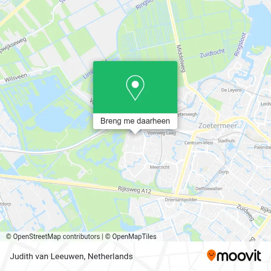 Judith van Leeuwen kaart