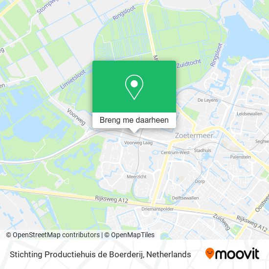 Stichting Productiehuis de Boerderij kaart