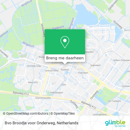 Bvo Broodje voor Onderweg kaart