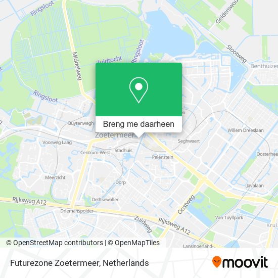 Futurezone Zoetermeer kaart