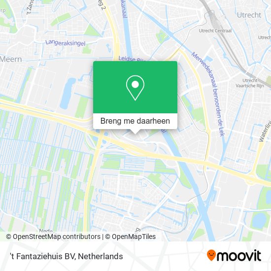 't Fantaziehuis BV kaart