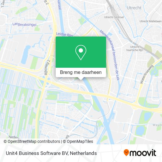 Unit4 Business Software BV kaart