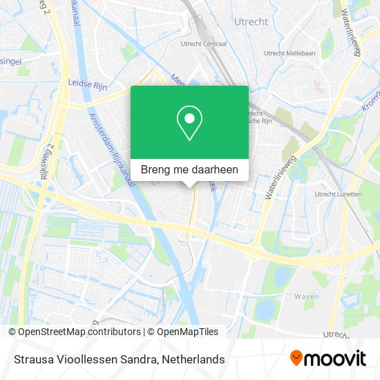 Strausa Vioollessen Sandra kaart