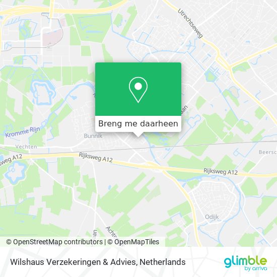Wilshaus Verzekeringen & Advies kaart