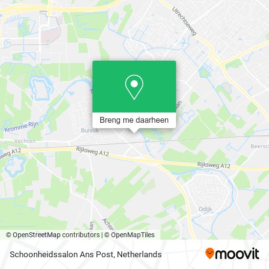 Schoonheidssalon Ans Post kaart