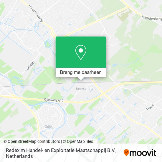 Redexim Handel- en Exploitatie Maatschappij B.V. kaart