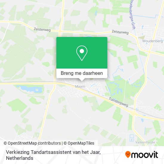 Verkiezing Tandartsassistent van het Jaar kaart