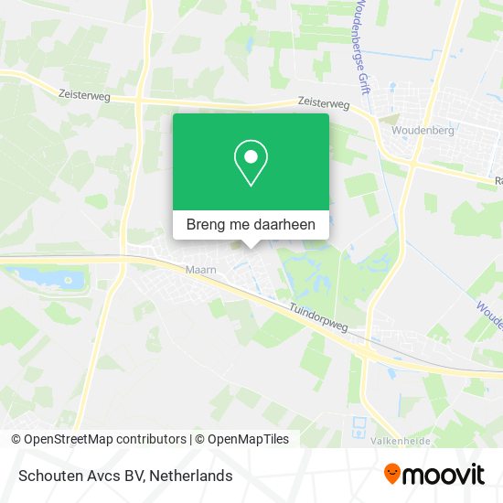 Schouten Avcs BV kaart
