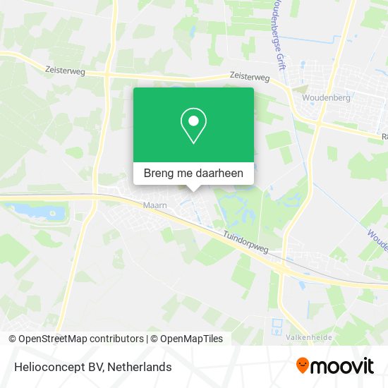 Helioconcept BV kaart