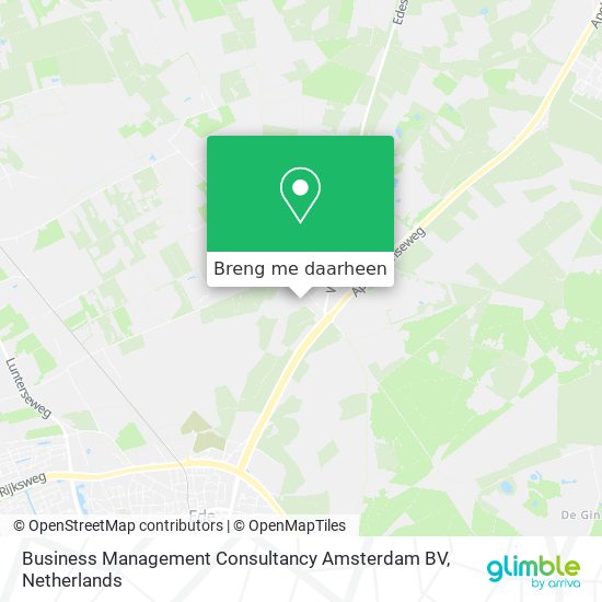 Business Management Consultancy Amsterdam BV kaart