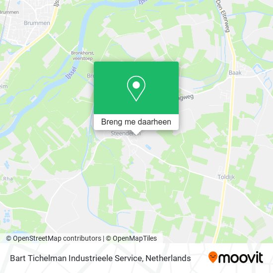 Bart Tichelman Industrieele Service kaart