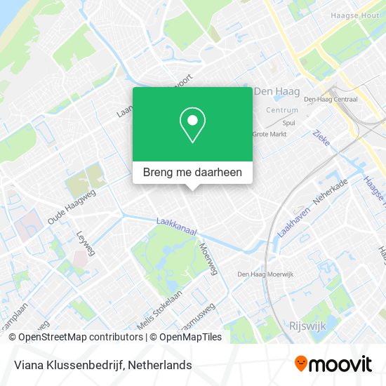 Viana Klussenbedrijf kaart