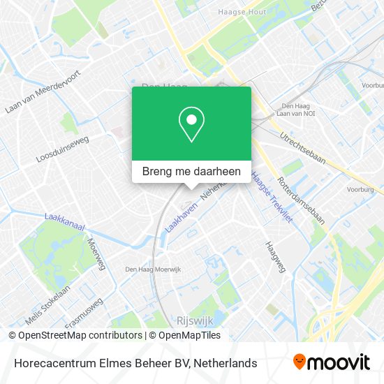Horecacentrum Elmes Beheer BV kaart