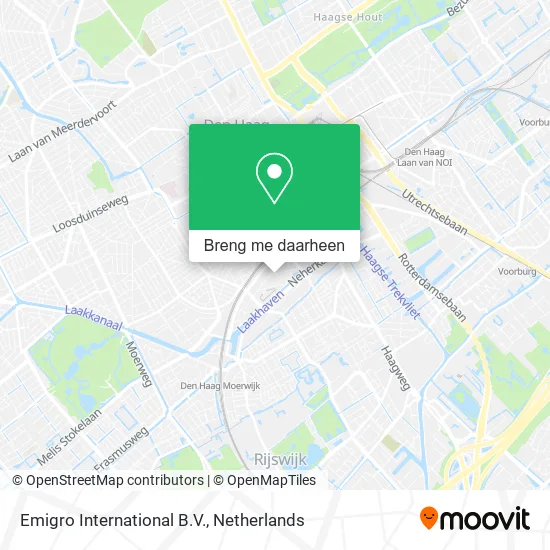 Emigro International B.V. kaart