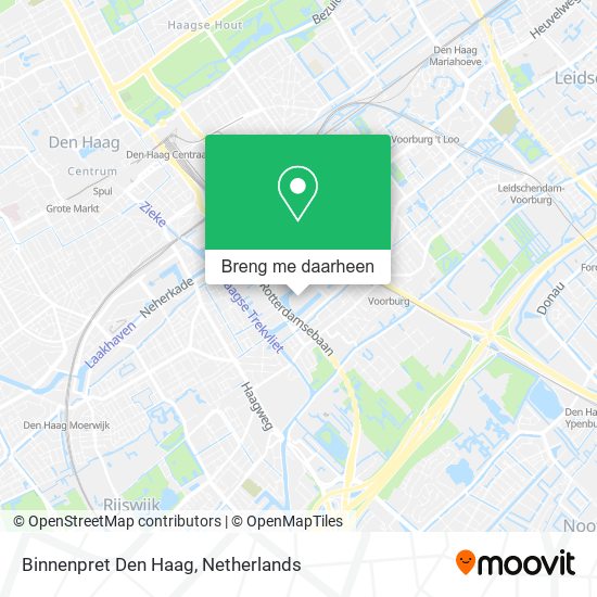 Binnenpret Den Haag kaart