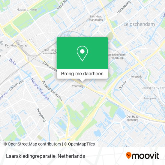 Laarakledingreparatie kaart