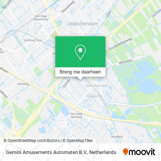 Gemini Amusements Automaten B.V. kaart