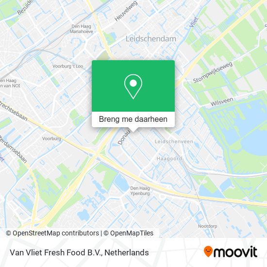 Van Vliet Fresh Food B.V. kaart