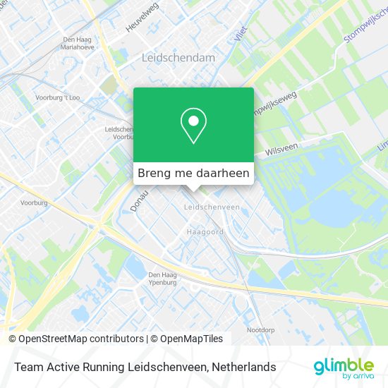 Team Active Running Leidschenveen kaart