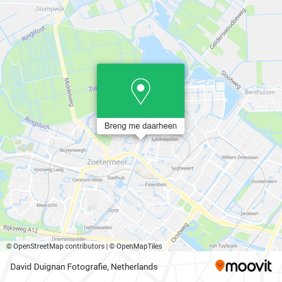 David Duignan Fotografie kaart