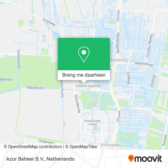 Azor Beheer B.V. kaart