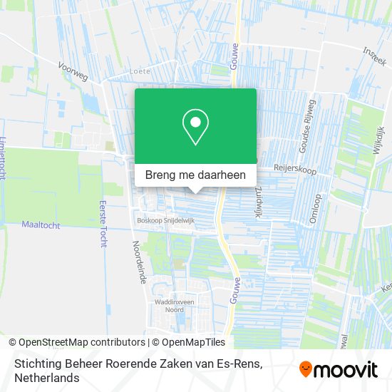 Stichting Beheer Roerende Zaken van Es-Rens kaart