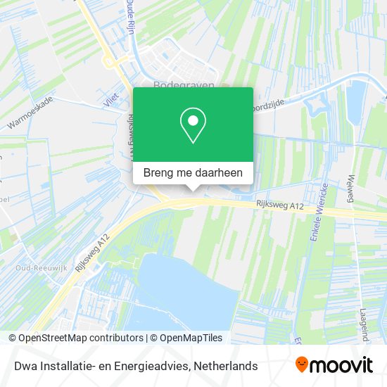 Dwa Installatie- en Energieadvies kaart