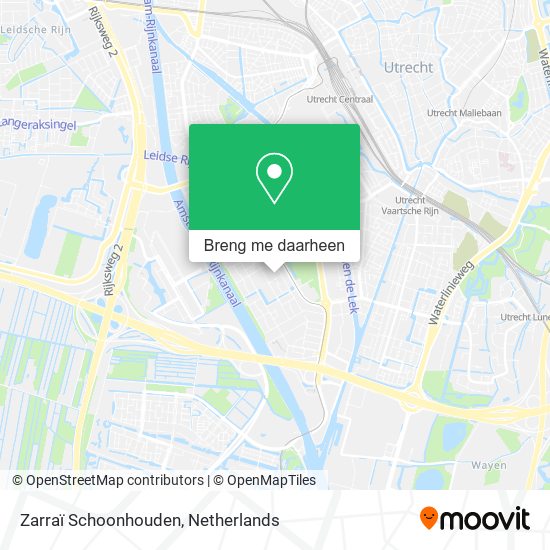 Zarraï Schoonhouden kaart