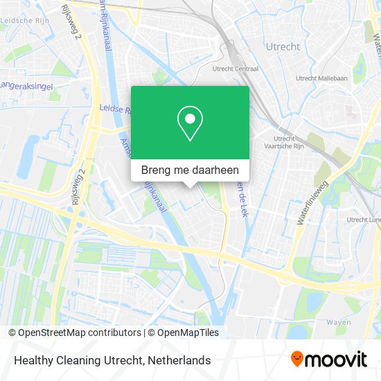 Healthy Cleaning Utrecht kaart