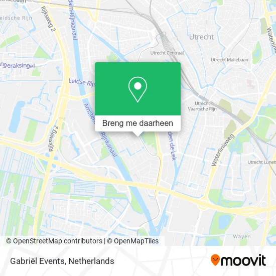 Gabriël Events kaart