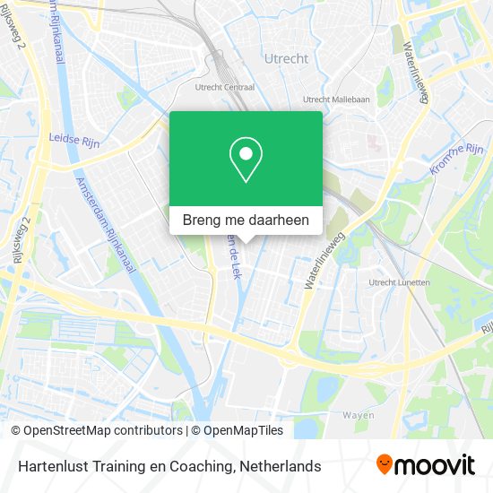 Hartenlust Training en Coaching kaart