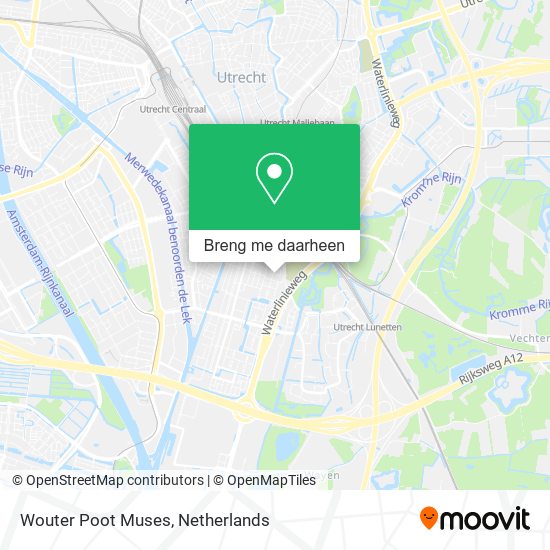 Wouter Poot Muses kaart