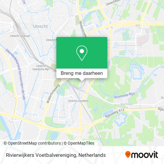Rivierwijkers Voetbalvereniging kaart