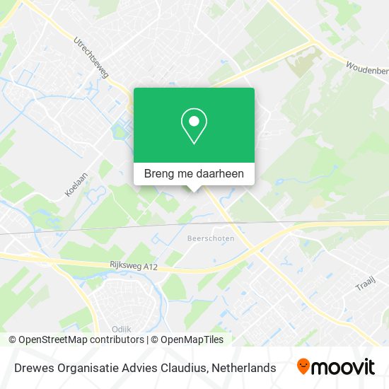 Drewes Organisatie Advies Claudius kaart