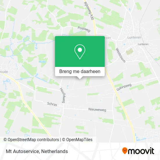 Mt Autoservice kaart