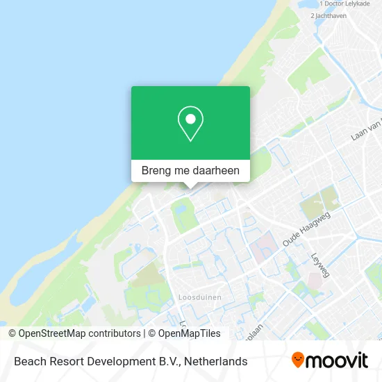 Beach Resort Development B.V. kaart