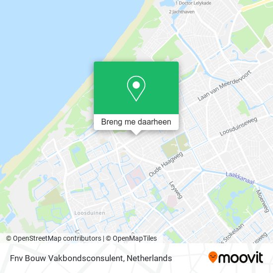 Fnv Bouw Vakbondsconsulent kaart