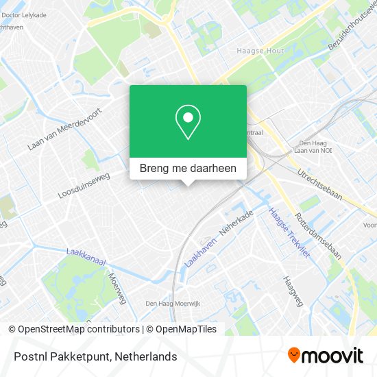 Postnl Pakketpunt kaart