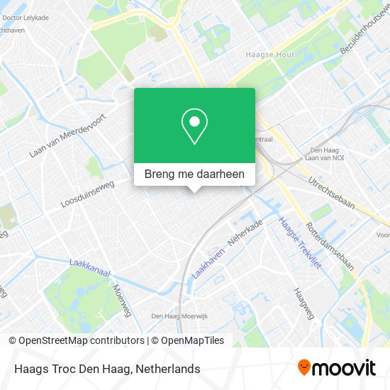 Haags Troc Den Haag kaart