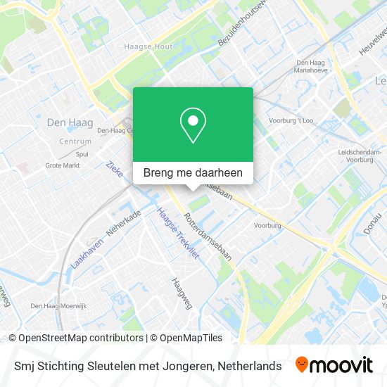 Smj Stichting Sleutelen met Jongeren kaart
